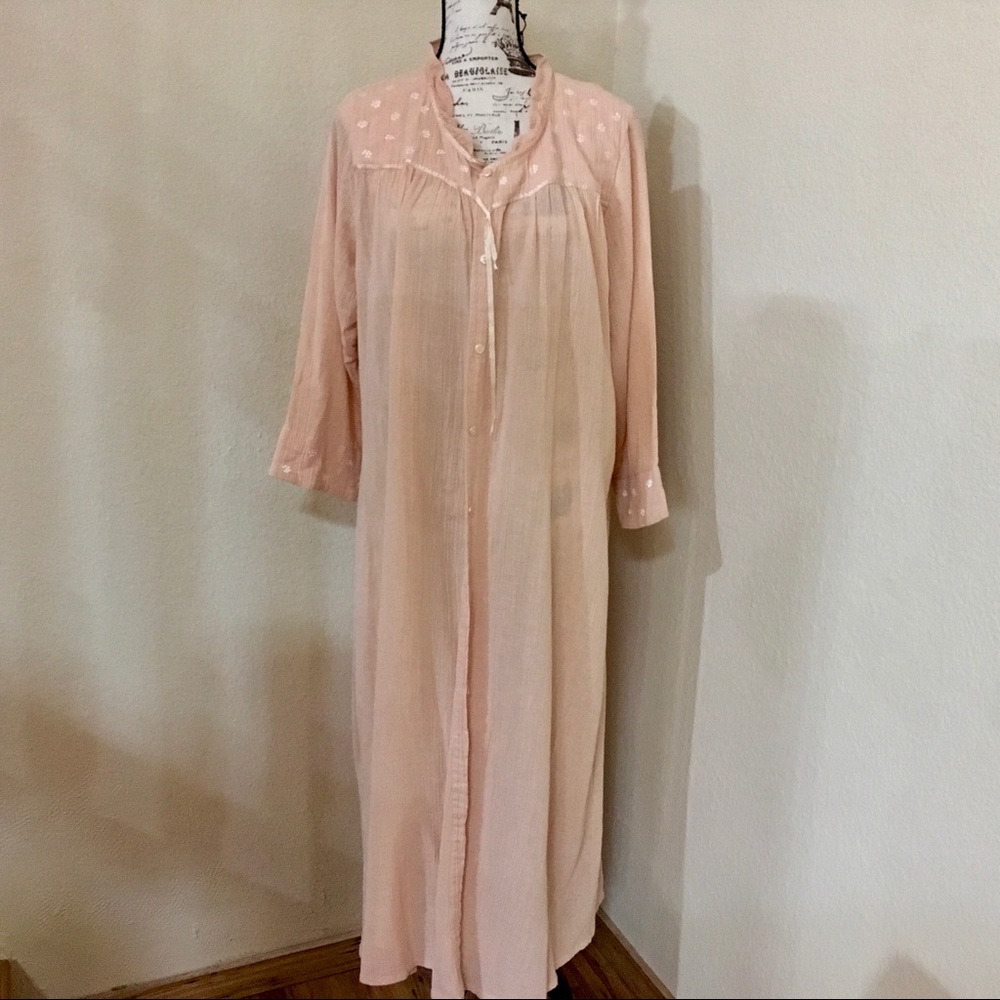 Embroidered Long Robe